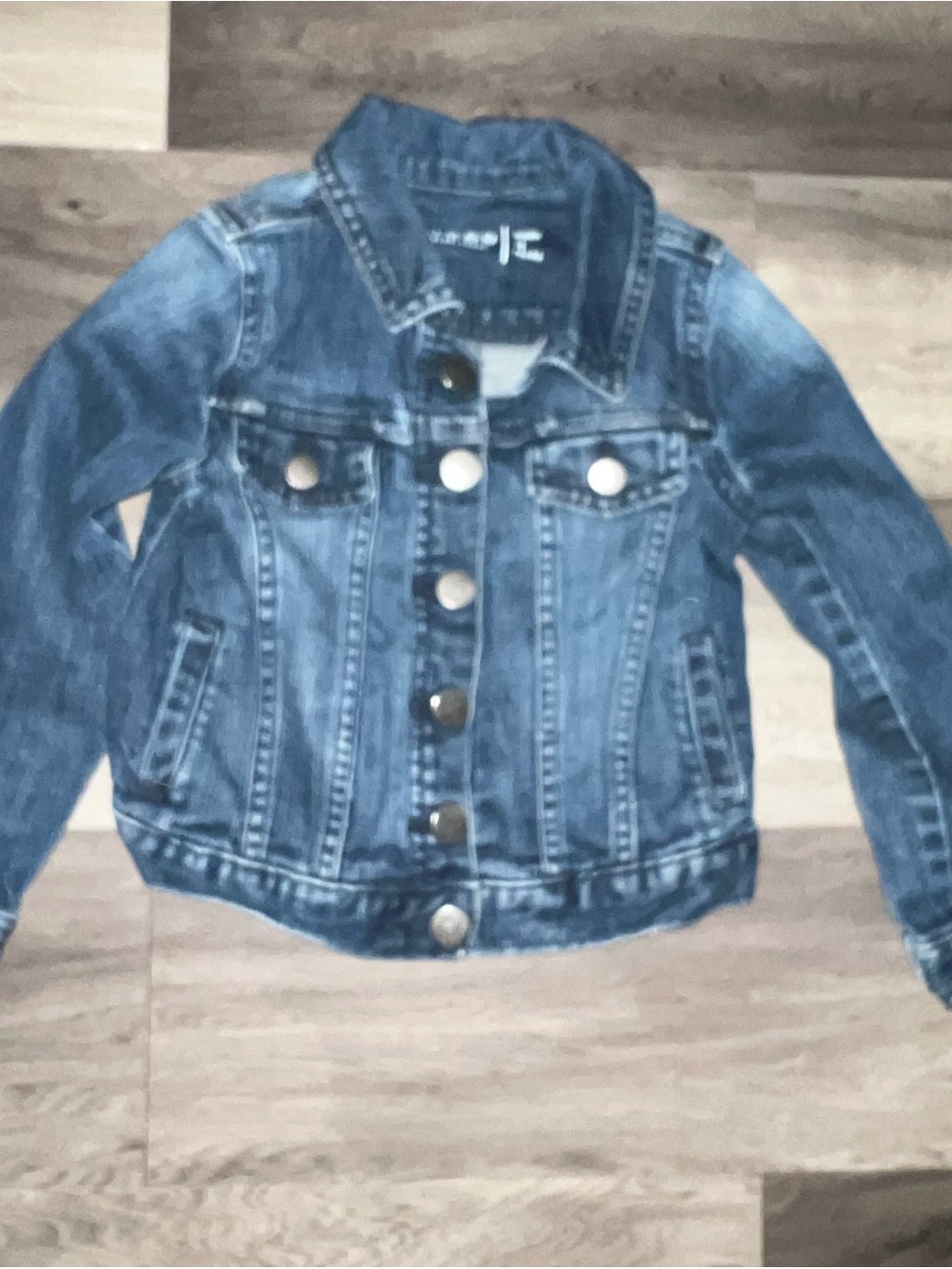 GAP Girls Classic Dark Blue Denim Jacket